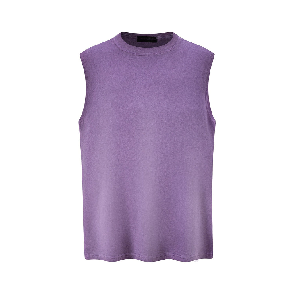 Acid-Wash Vintage Tank Top