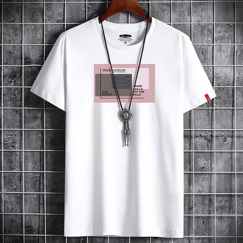 Black Oversized Anime Graphic Print T-Shirt
