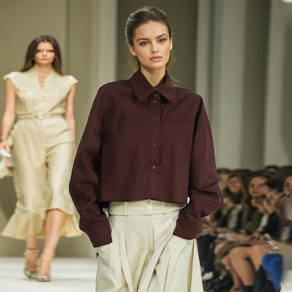 Minimalist Loose-Fit Long-Sleeve Shirt