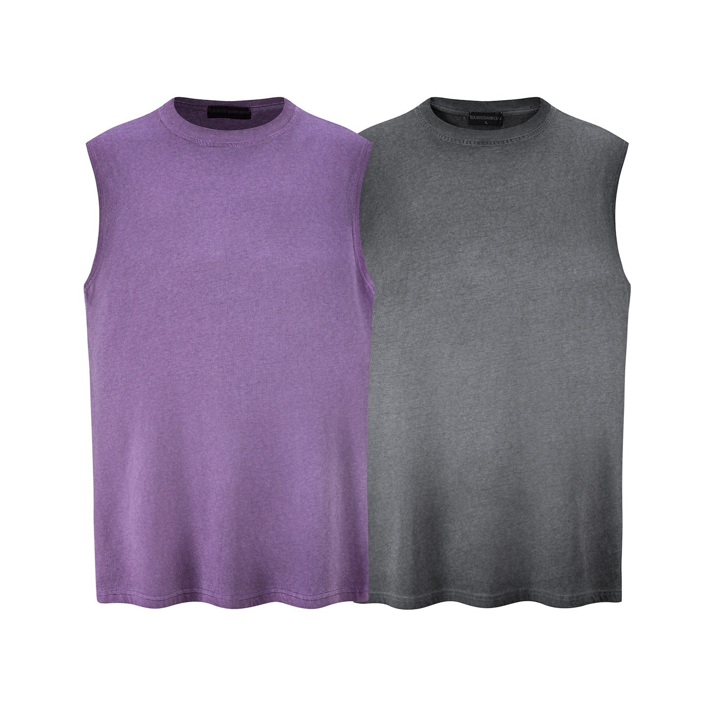 Acid-Wash Vintage Tank Top
