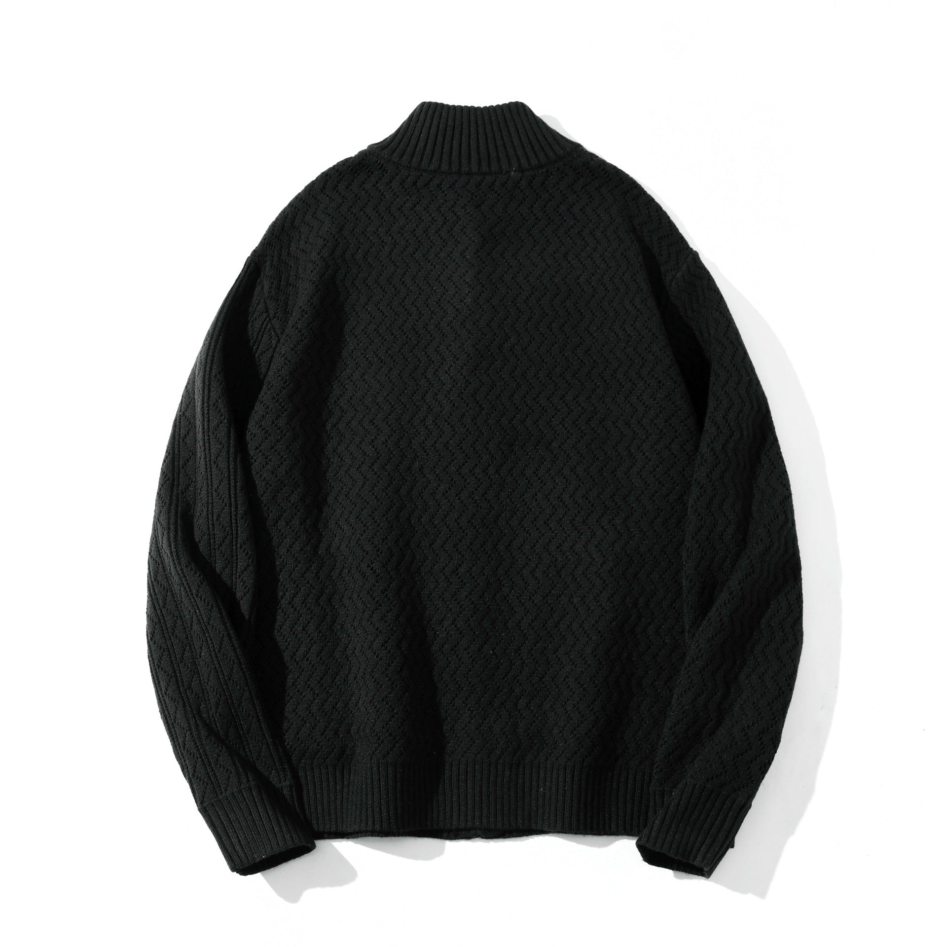 Relaxed Knit Solid Color Cardigan