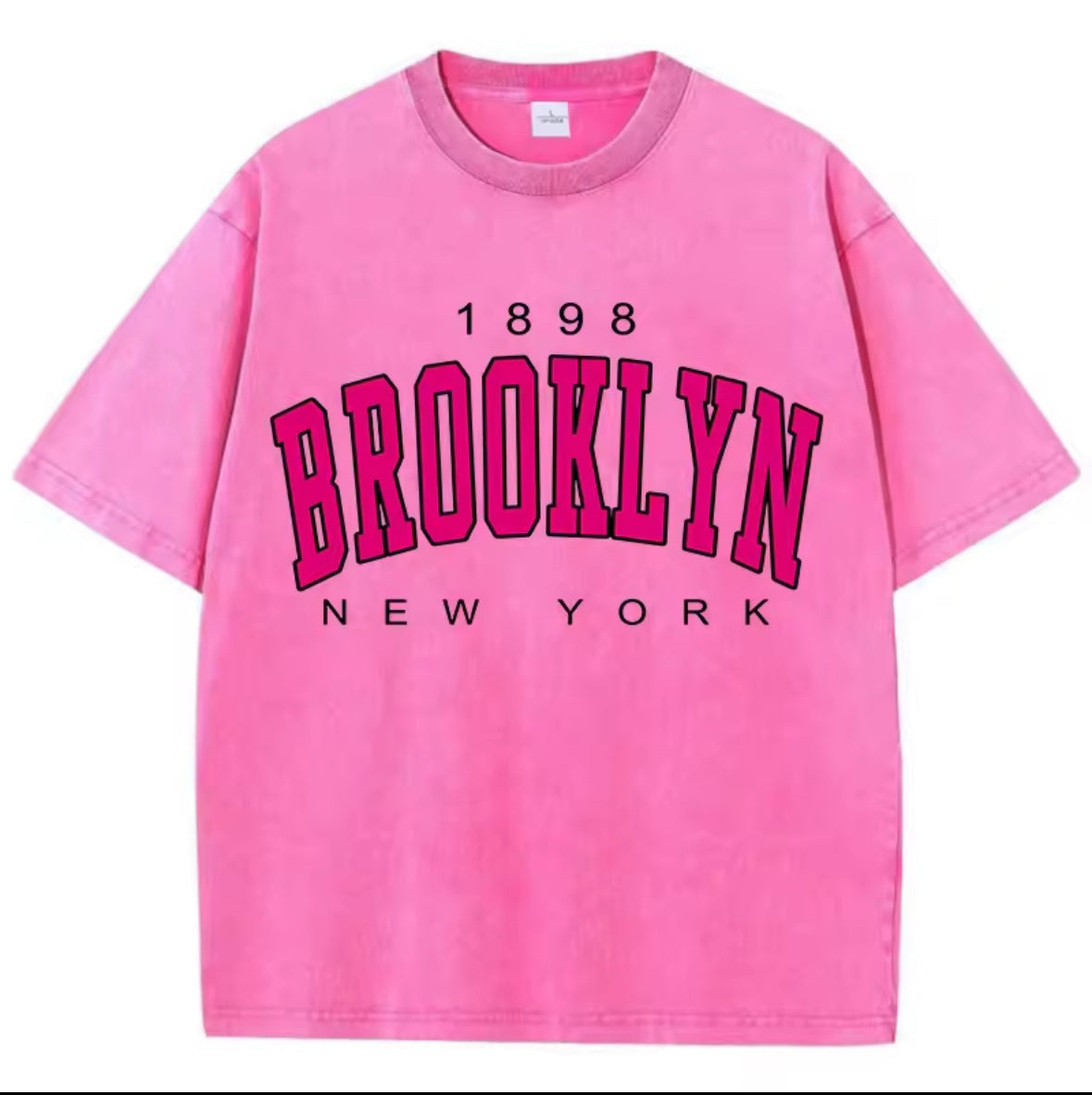 Washed loose top for women
