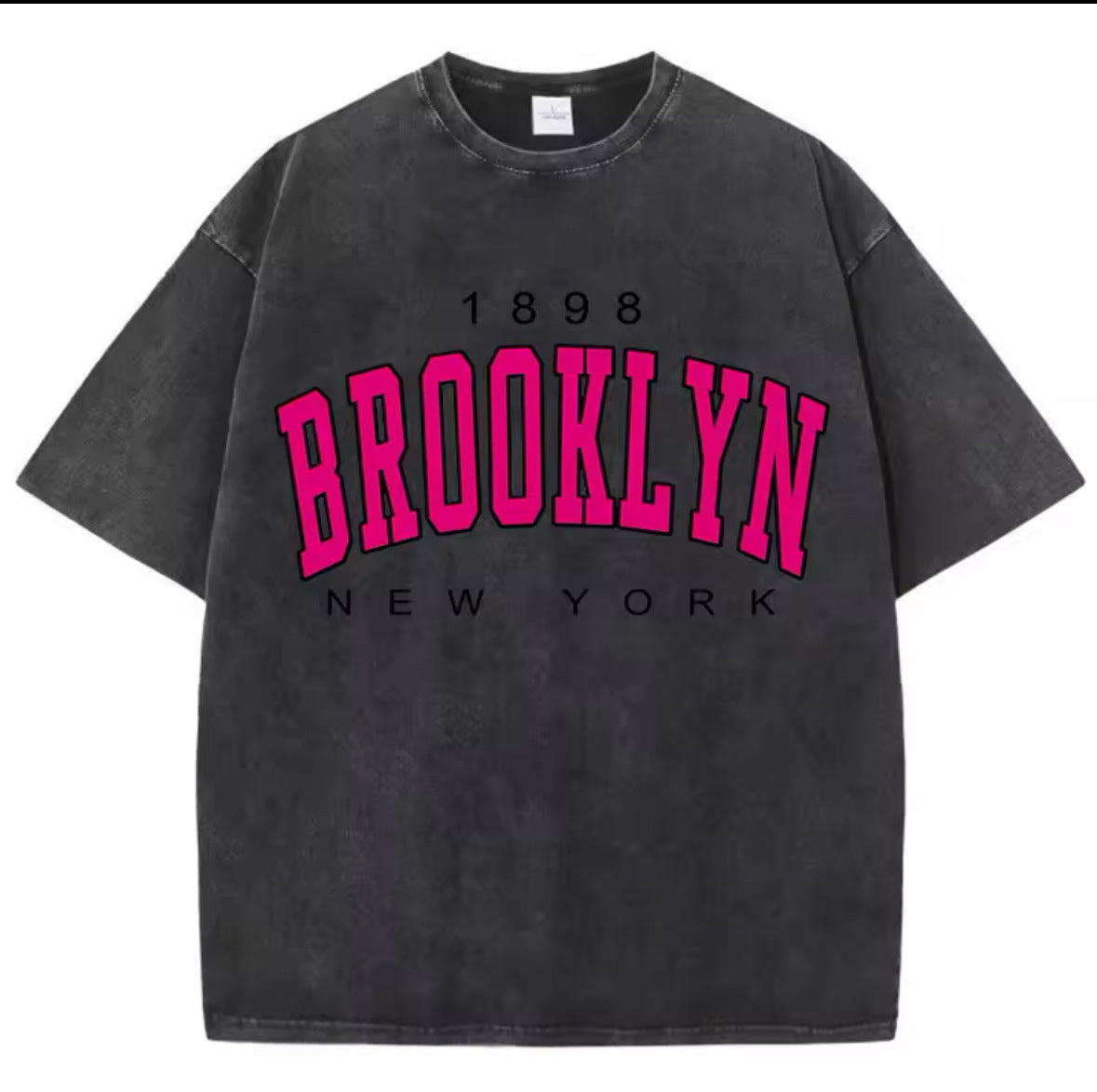 Washed loose top for women