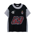Vintage Paneled Short Sleeve T-Shirt