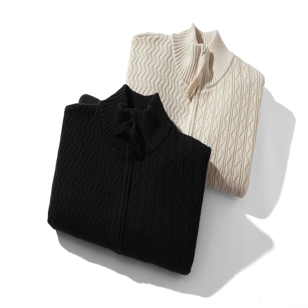 Relaxed Knit Solid Color Cardigan
