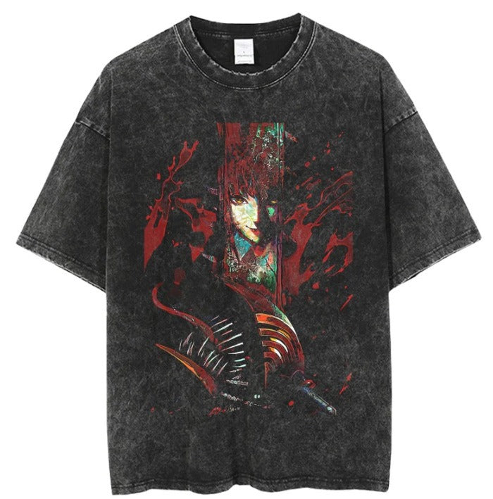 Oversized Vintage Graphic T-Shirt