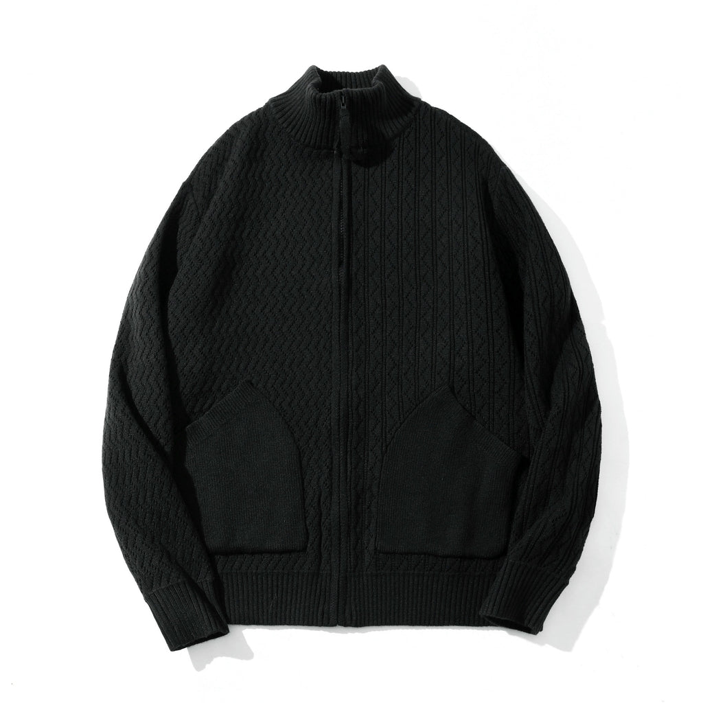 Relaxed Knit Solid Color Cardigan