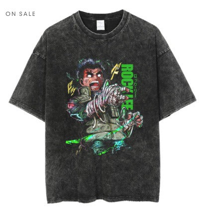 Oversized Vintage Graphic T-Shirt