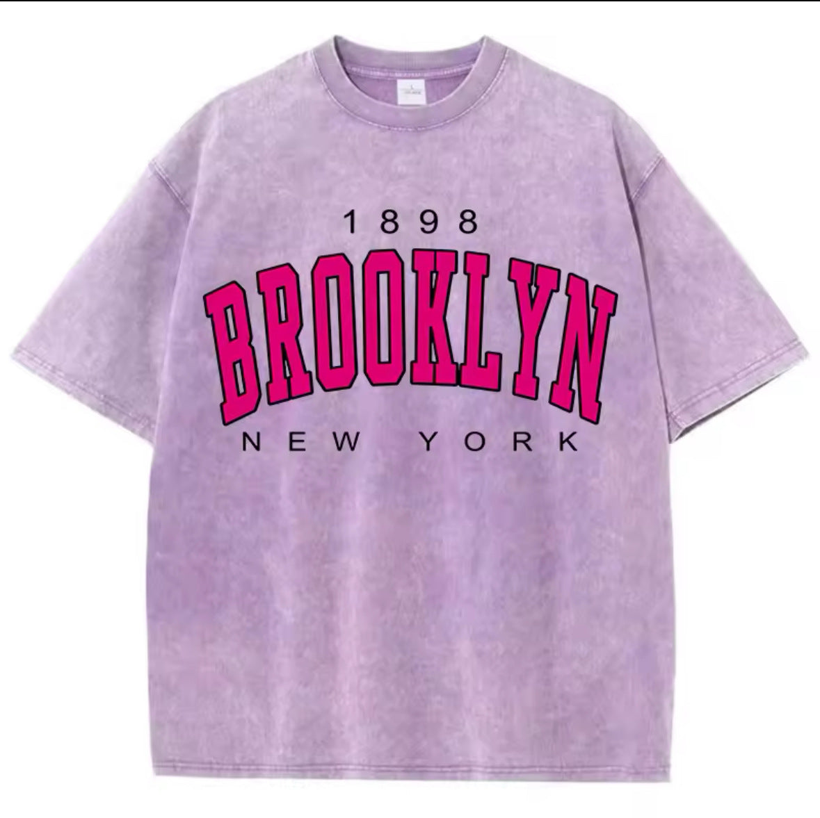 Washed loose top for women