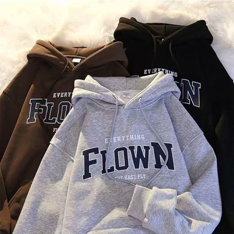Sweatshirt Men's Autumn Winter Trendy  Loose Large Size Casual Jacket Men's Top