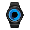 Unisex Whirlpool Pointerless Dial Quartz Watch