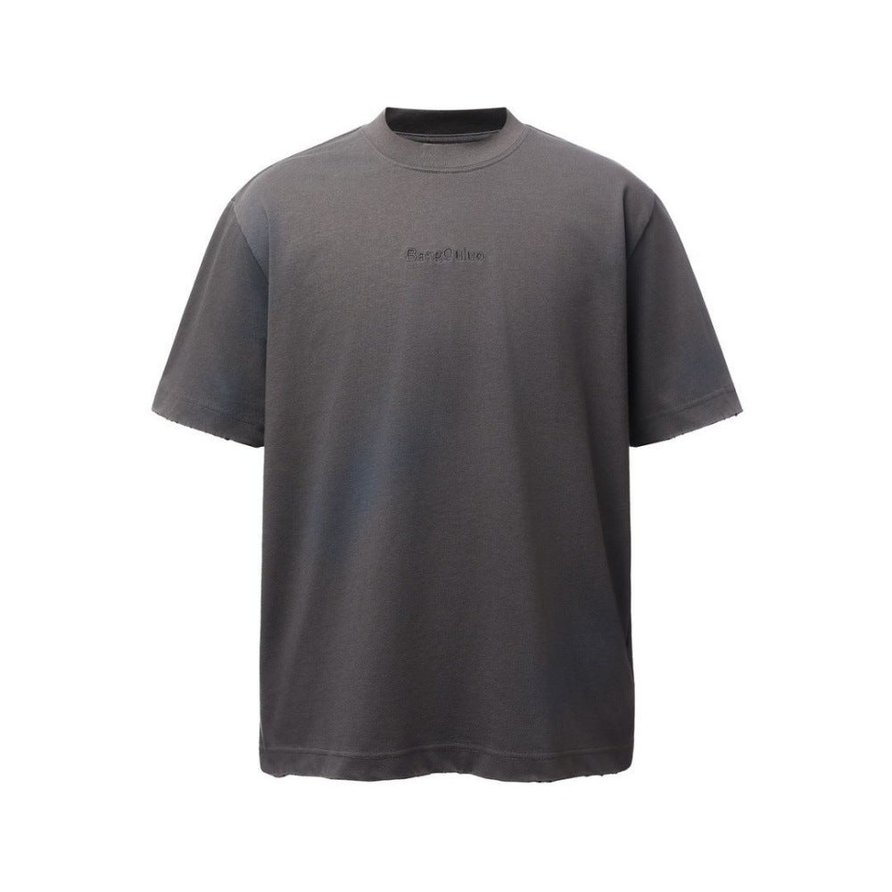 Tie dye old dirty short sleeves