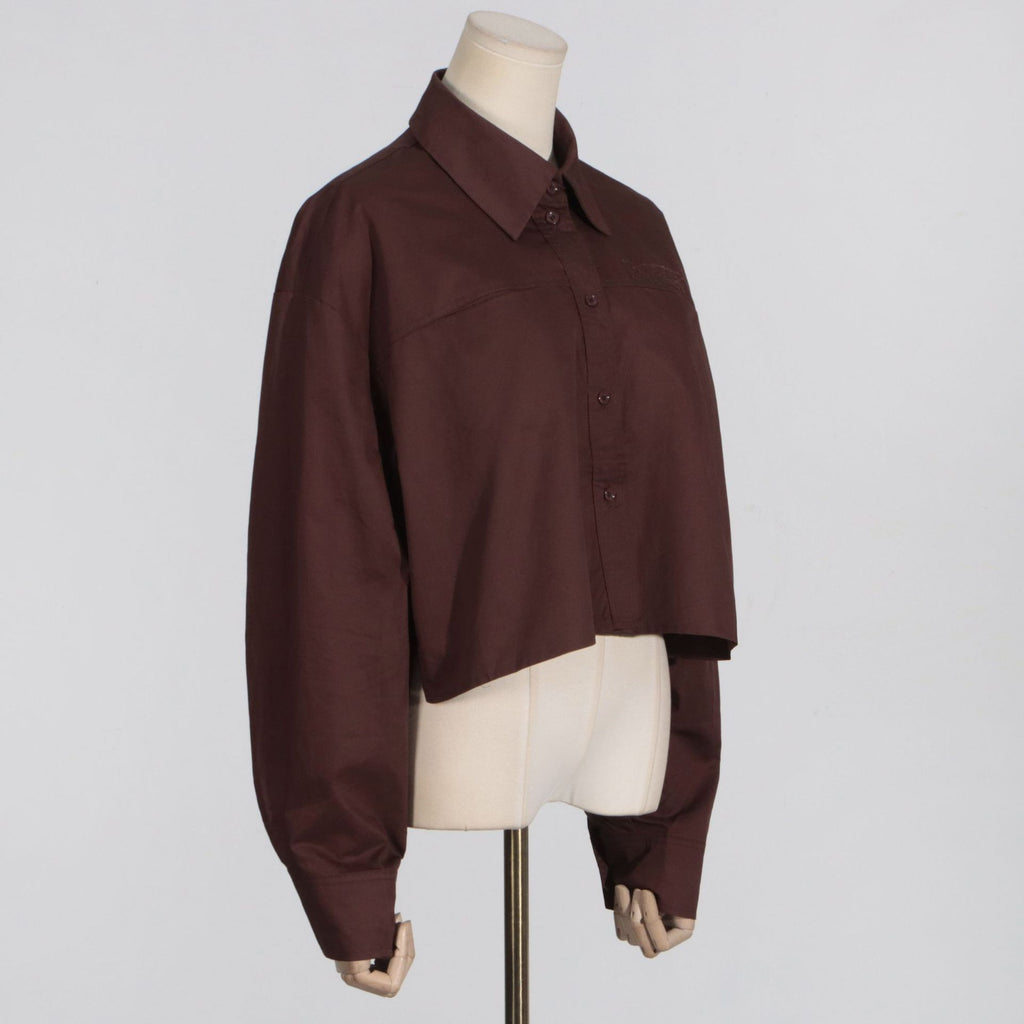 Minimalist Loose-Fit Long-Sleeve Shirt