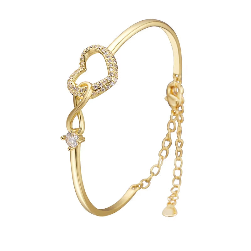 Infinite Heart Bracelet for Daughter
