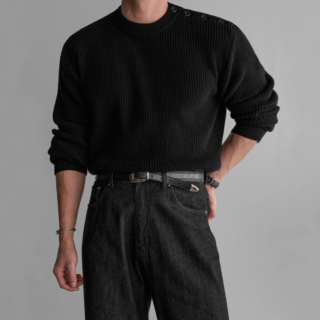 Classic Crewneck Knitted Sweater