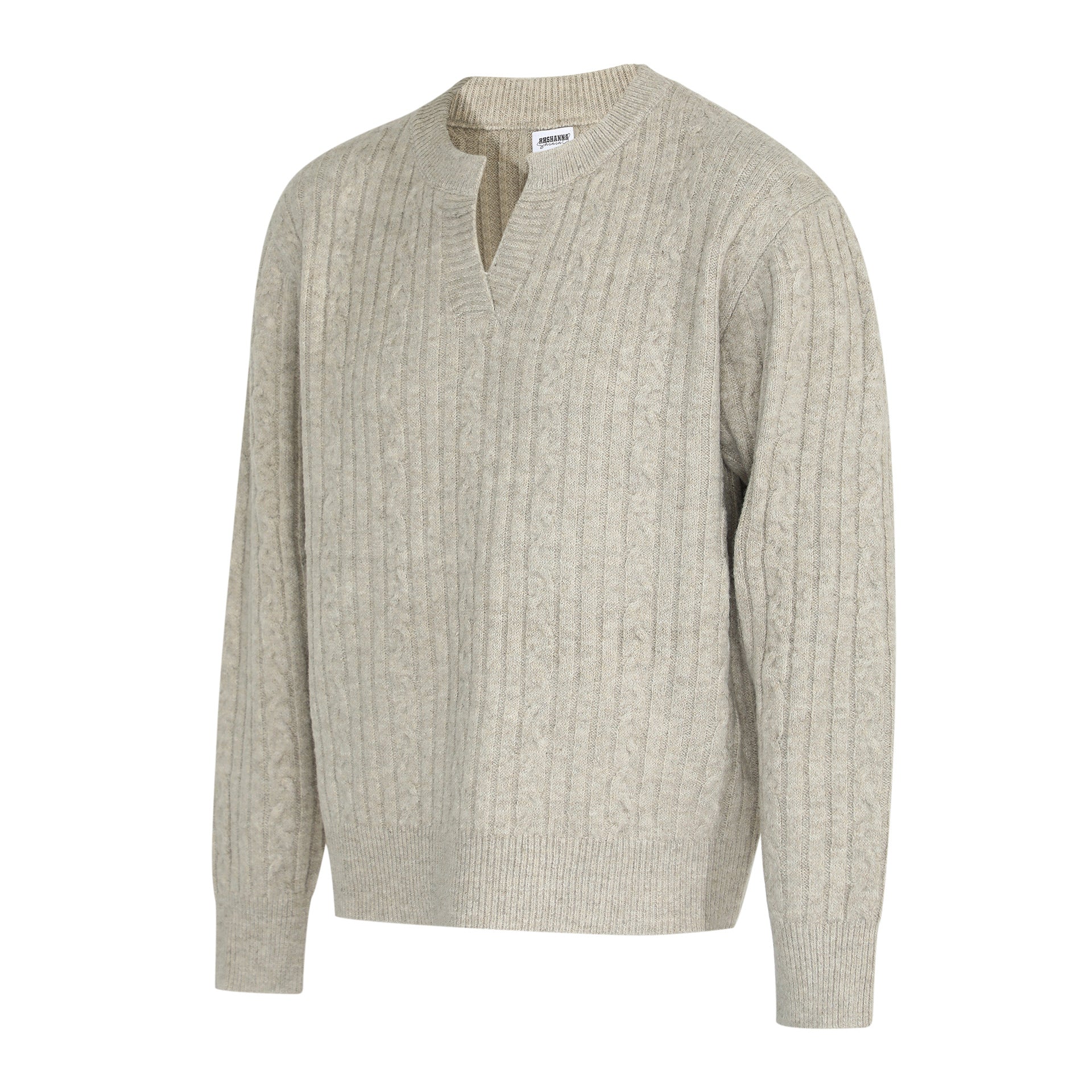 Vintage High-End Unisex Minimalist Sweater, Old Money Style, Trendy Men's Loose Long Sleeve Knitwear