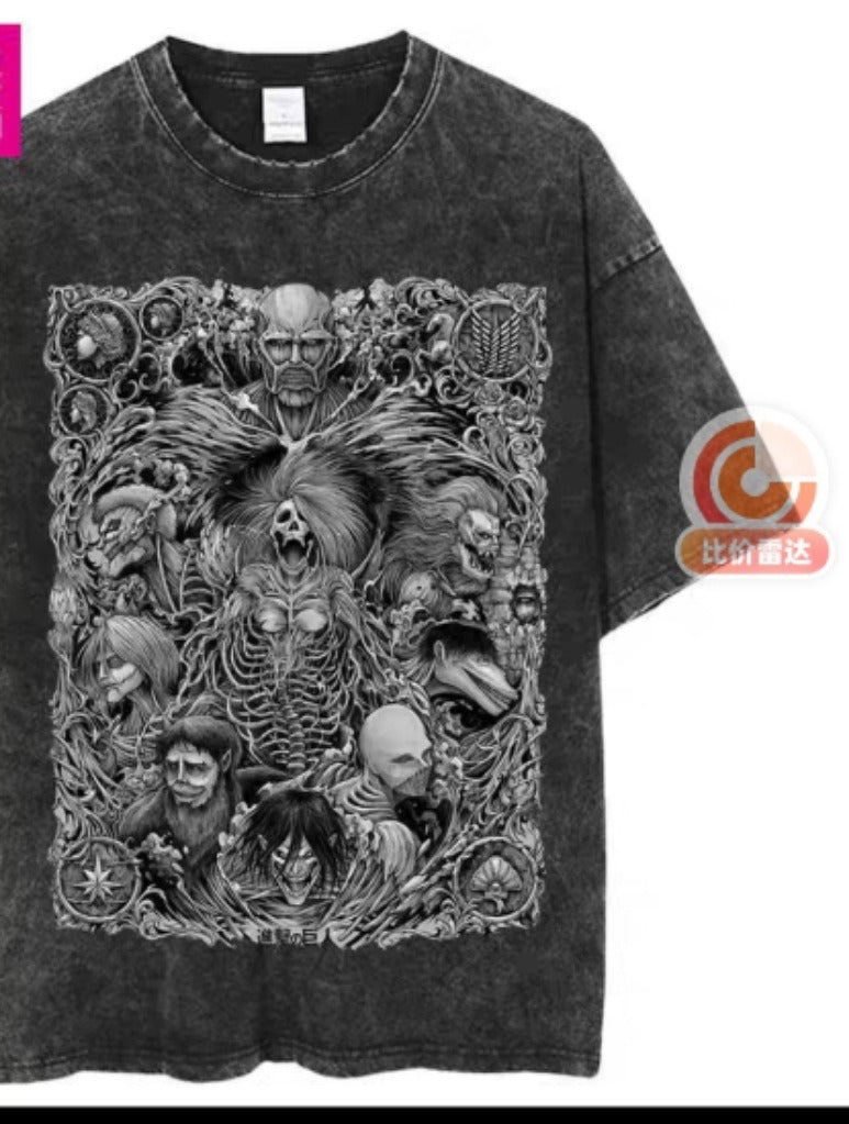 Oversized Vintage Graphic T-Shirt